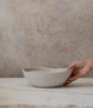 Raw Edge Serving Bowl