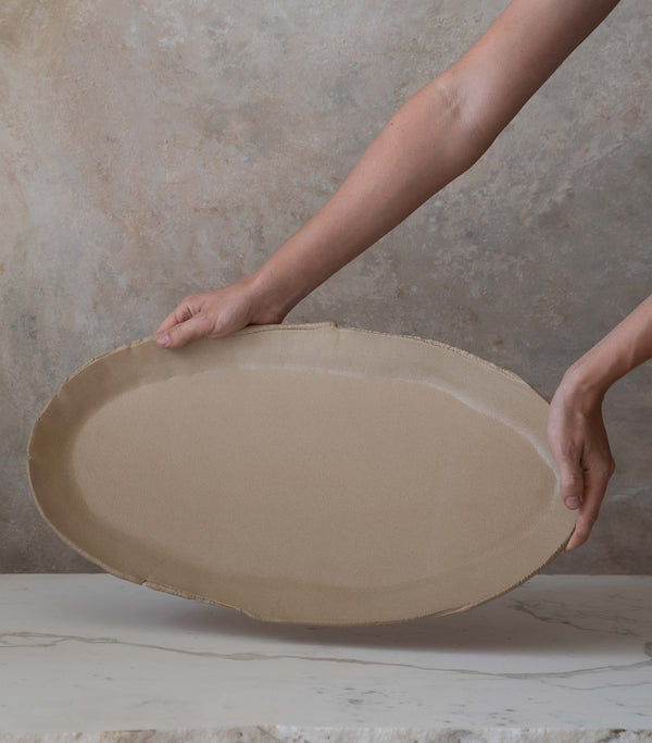 Raw Edge Platter