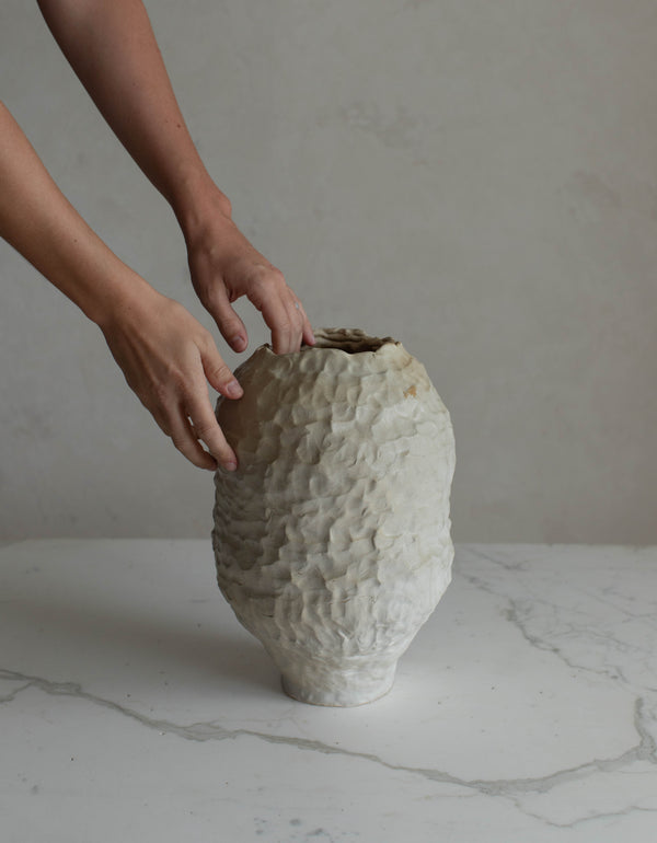 Figurative Coil Vase