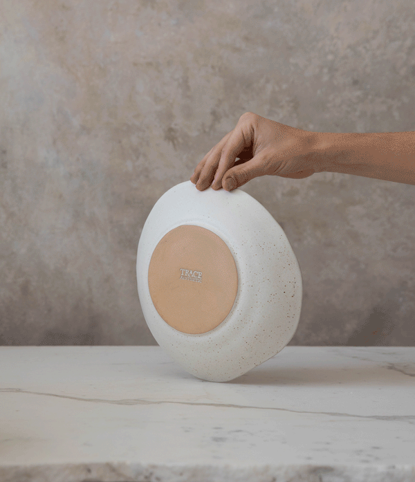 Raw Edge Deep Plates